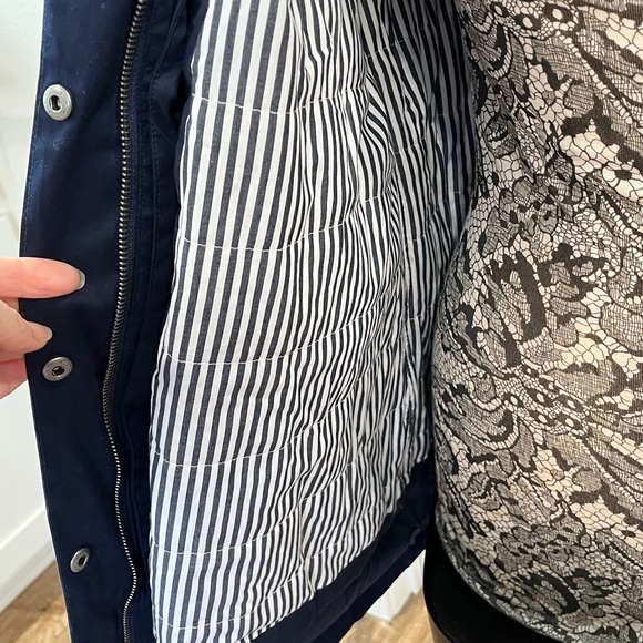 NWOT WoolOver cotton coat with buttoned in lining - Picture 10 of 13